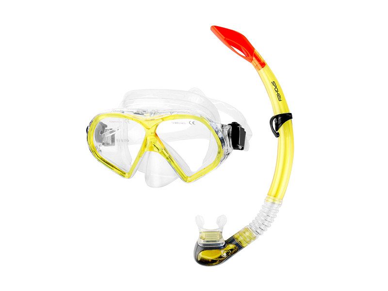 FLONA Sada pro potápění maska+šnorchl