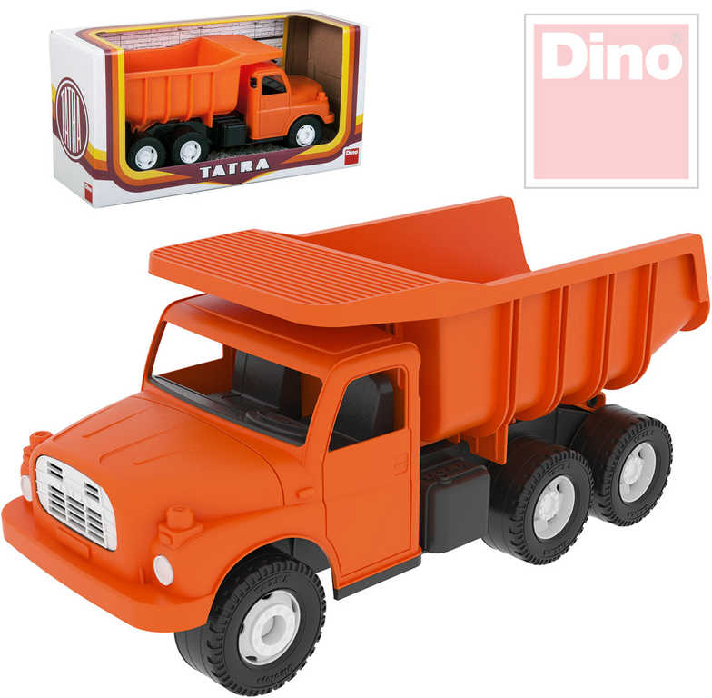 DINO Tatra T148 klasické nákladní auto na písek 30cm oranžová sklápěcí korba