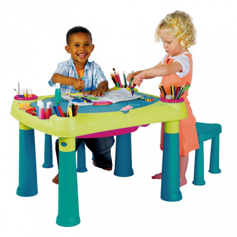 Plastový dětský stolek CREATIVE TABLE