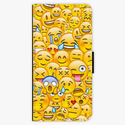 Flipové pouzdro iSaprio - Emoji - Samsung Galaxy A3 2017