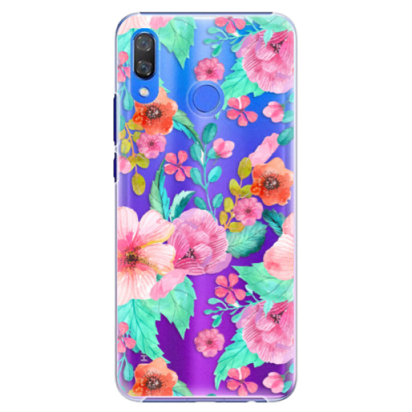 Plastové pouzdro iSaprio - Flower Pattern 01 - Huawei Y9 2019
