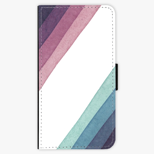 Flipové pouzdro iSaprio - Glitter Stripes 01 - Samsung Galaxy S6 Edge
