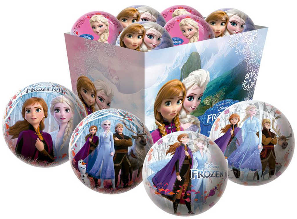 DINO Míč Frozen 2 (Ledové Království) 15cm s obrázkem různé druhy guma