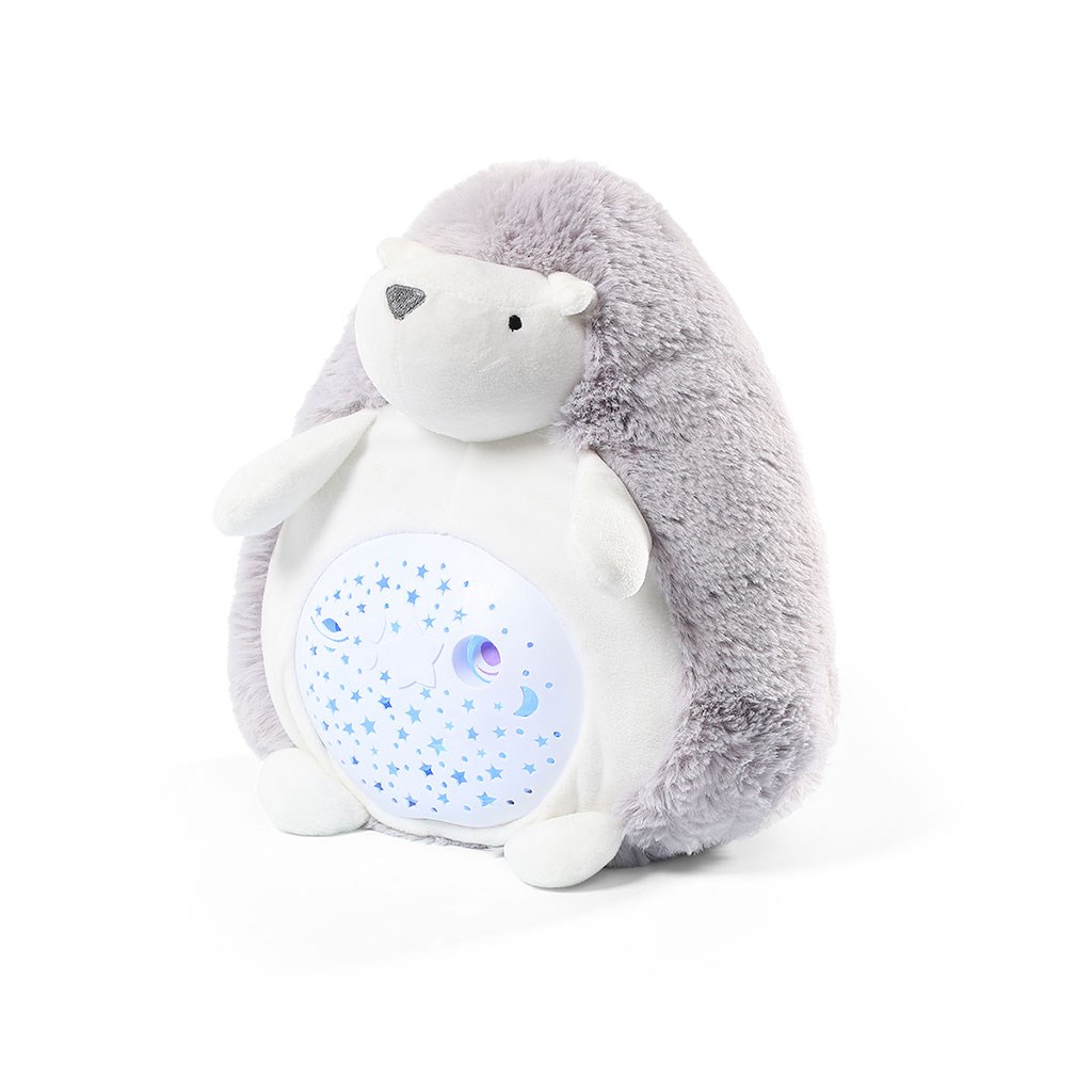 Plyšový ježek s projektorem Baby Ono - šedá