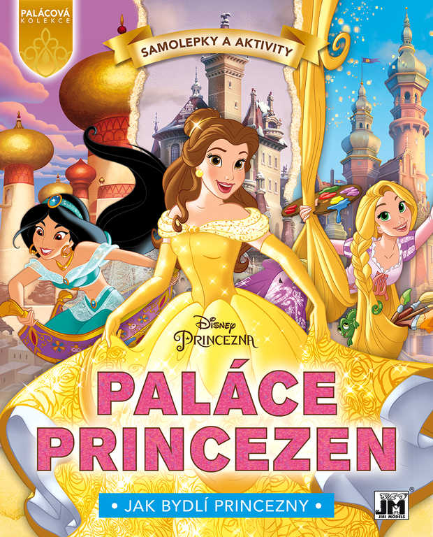 JIRI MODELS Samolepková knížka Princezny Paláce Princezen Disney