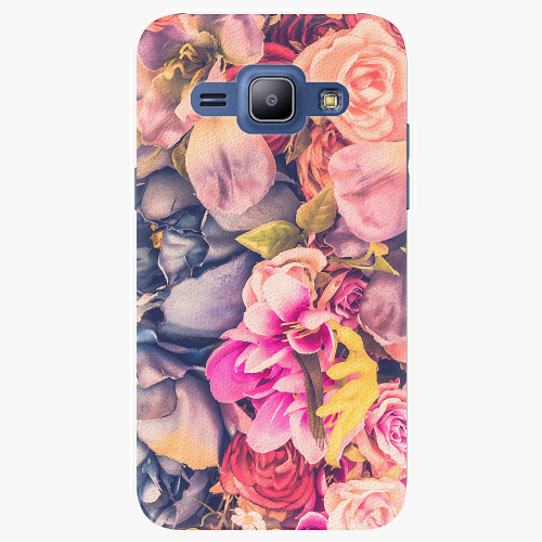 Plastový kryt iSaprio - Beauty Flowers - Samsung Galaxy J1