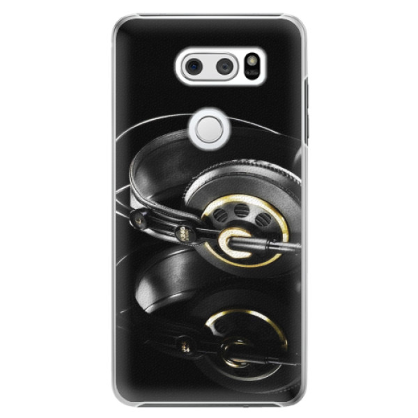 Plastové pouzdro iSaprio - Headphones 02 - LG V30