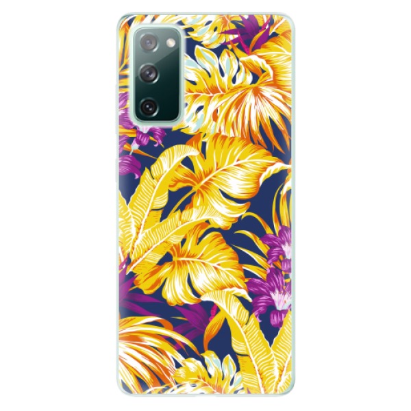 Odolné silikonové pouzdro iSaprio - Tropical Orange 04 - Samsung Galaxy S20 FE