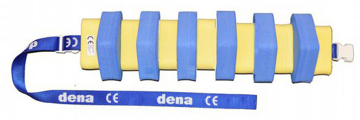 MATUŠKA-DENA Pás plavecký 130cm modro-žlutý