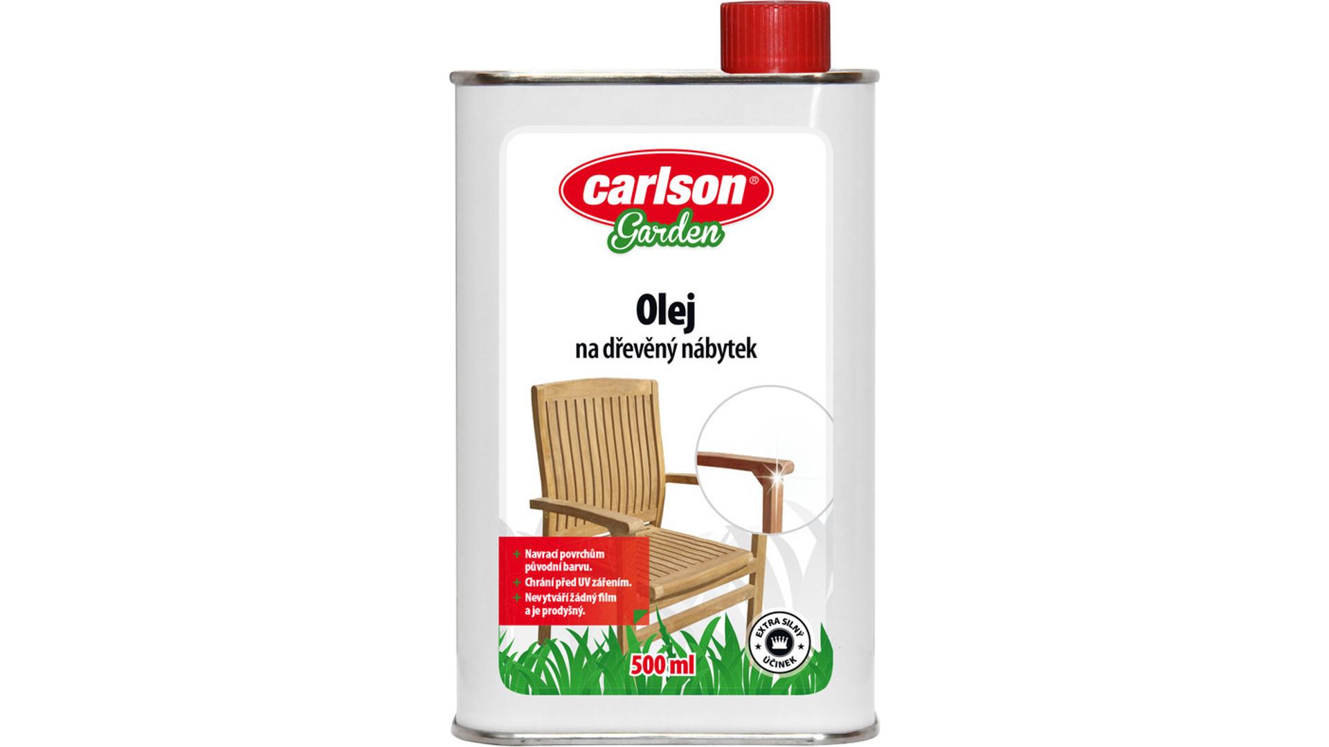 CARLSON olej na dřevěných nábytek 500ml