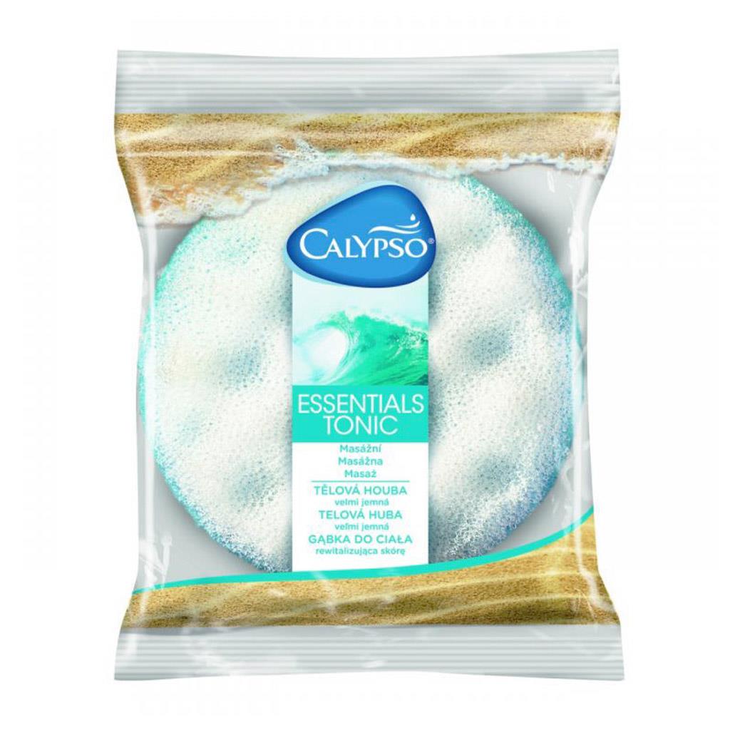 Mycí masážní houba Essentials Tonic Calypso - modrá