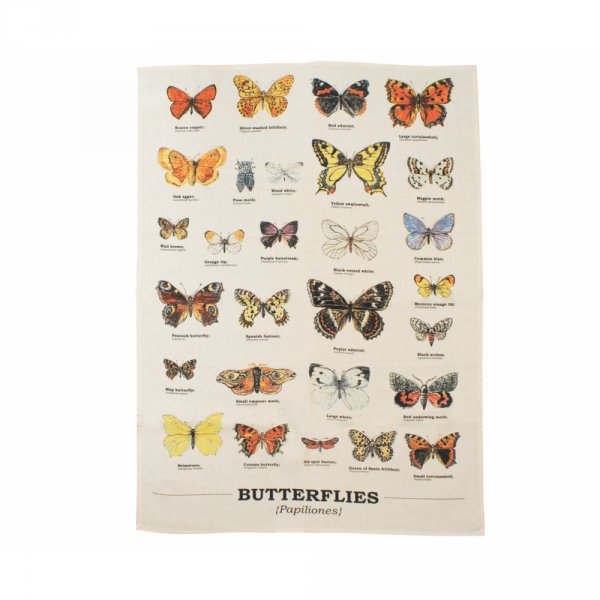 Gift Republic Ecologie - Utěrka s motýly - Butterflies