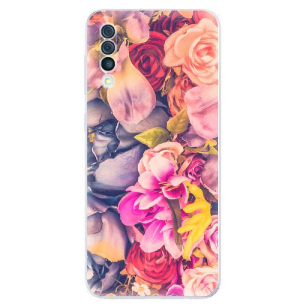 Odolné silikonové pouzdro iSaprio - Beauty Flowers - Samsung Galaxy A50