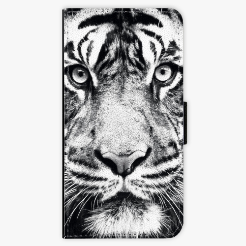 Flipové pouzdro iSaprio - Tiger Face - iPhone 5/5S/SE