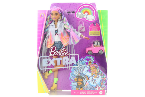 Barbie Extra - s duhovými copánky GRN29 TV 1.4.-30.6.2022