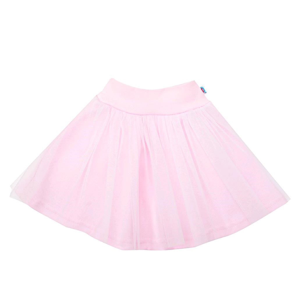 Kojenecká tylová suknička s bavlněnou spodničkou New Baby Little Princess - růžová/62 (3-6m)