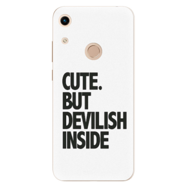 Odolné silikonové pouzdro iSaprio - Devilish inside - Huawei Honor 8A