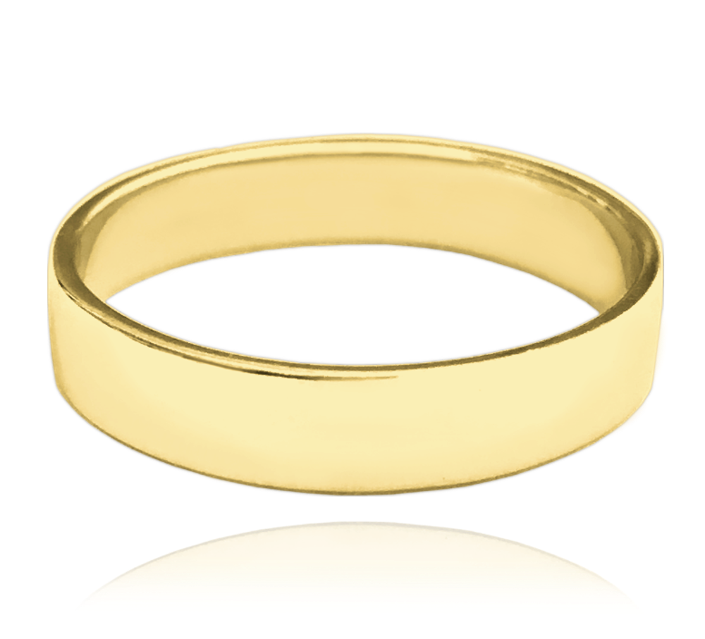 MINET Pozlacený stříbrný snubní prsten vel. 50