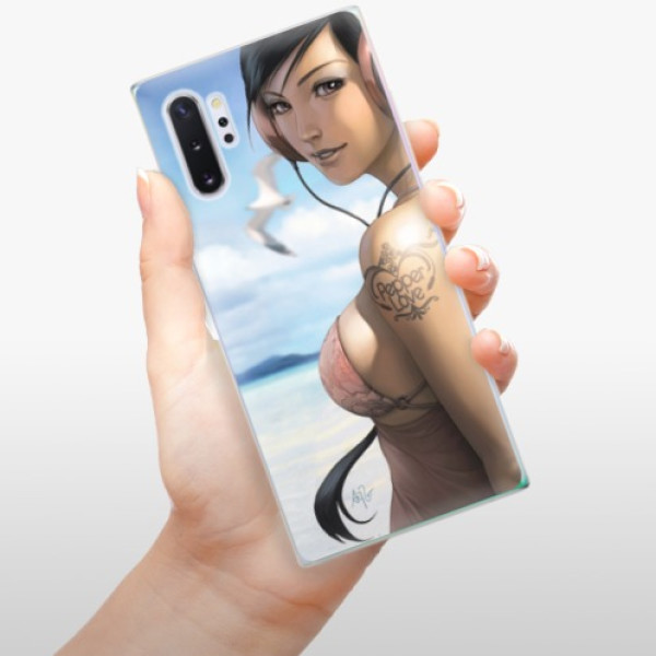Odolné silikonové pouzdro iSaprio - Girl 02 - Samsung Galaxy Note 10+