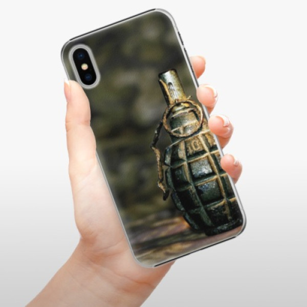 Plastové pouzdro iSaprio - Grenade - iPhone X