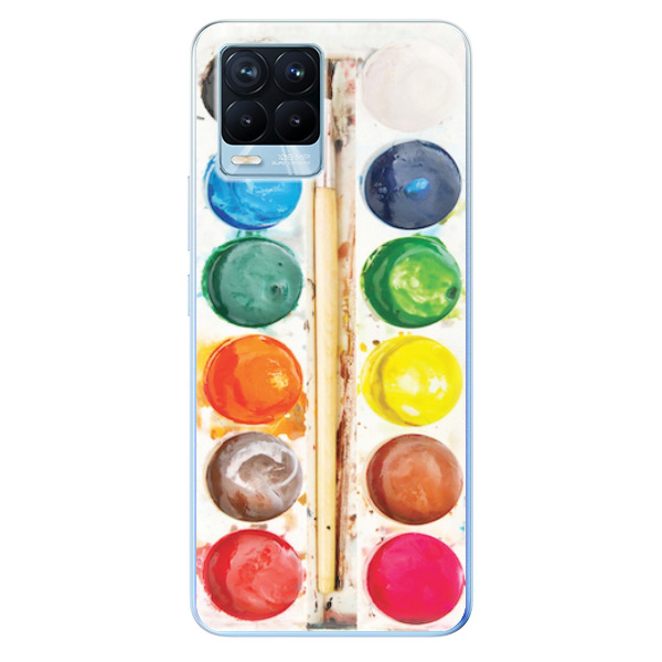 Odolné silikonové pouzdro iSaprio - Watercolors - Realme 8 / 8 Pro
