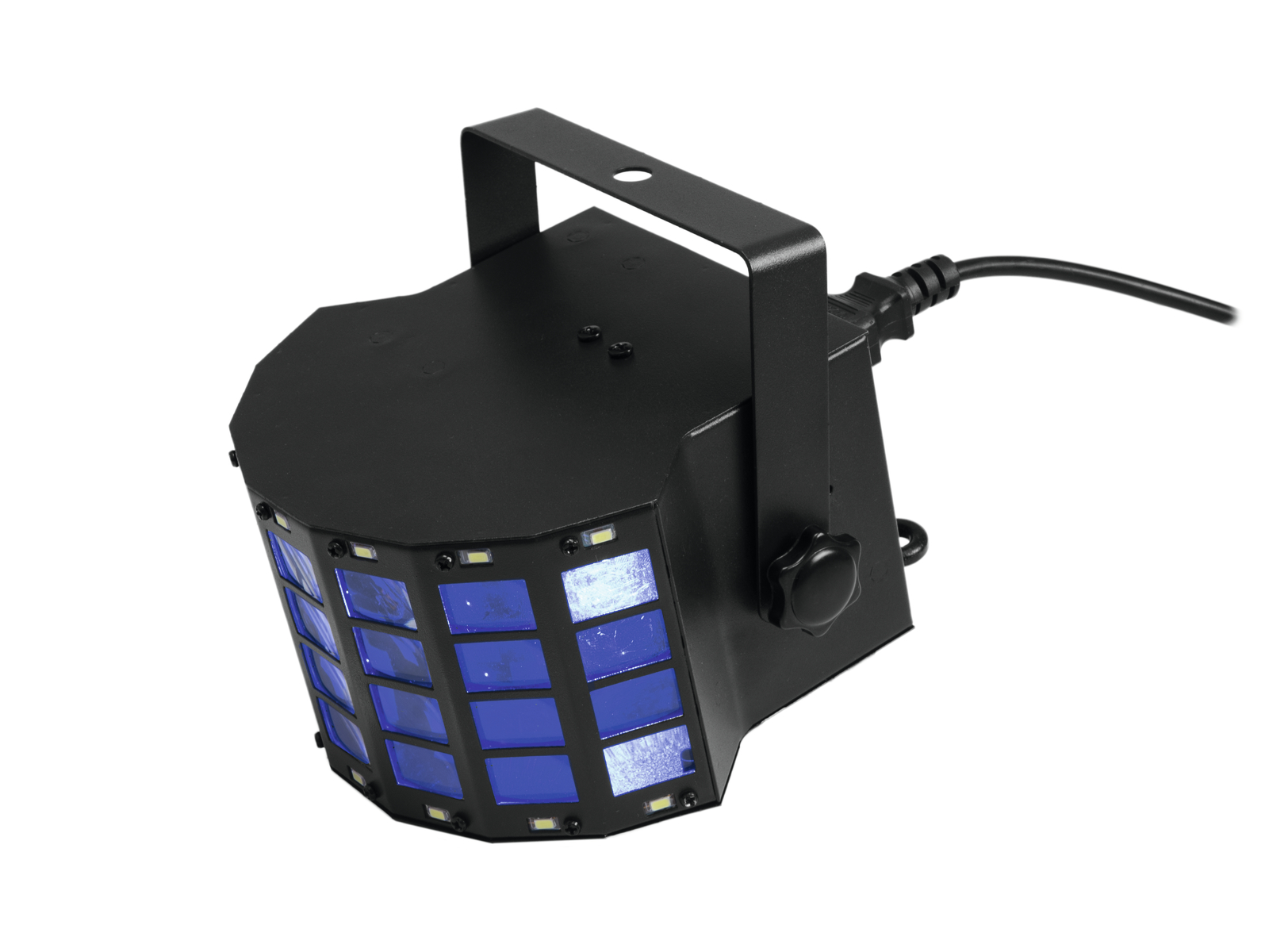 Eurolite LED DERBY 3x3W RGB paprskový efekt se stroboskopem