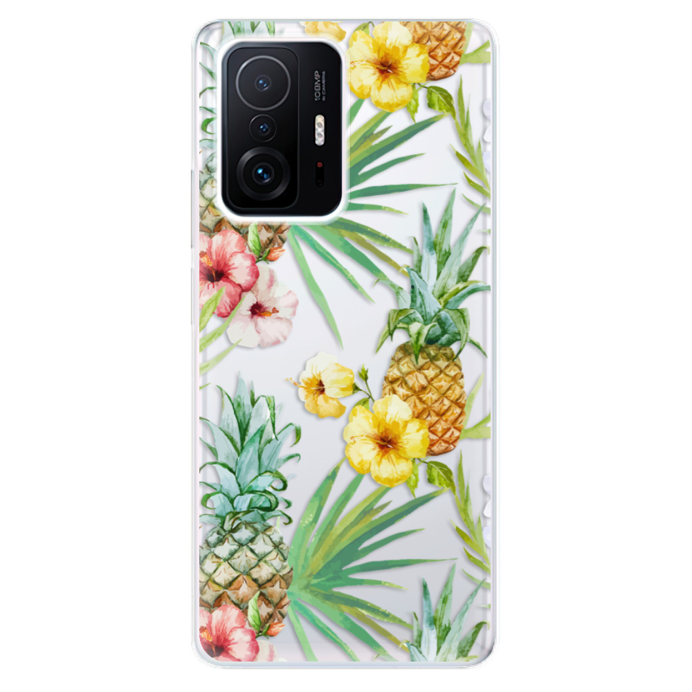 Odolné silikonové pouzdro iSaprio - Pineapple Pattern 02 - Xiaomi 11T / 11T Pro