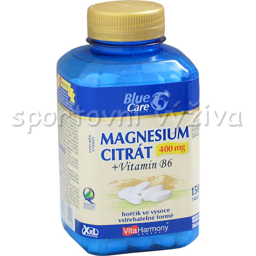 Magnesium Citrát 400mg + vitam. B6 150 tablet