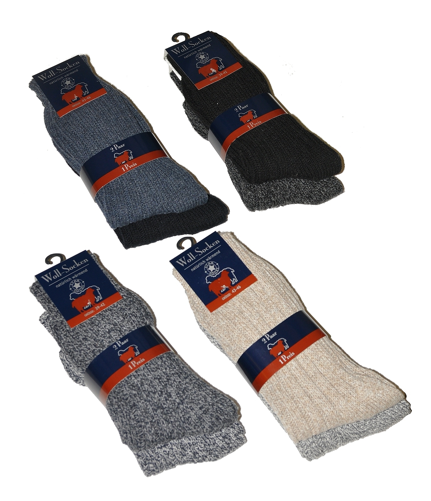 Ponožky WiK Woll-Socken 7023 A'2