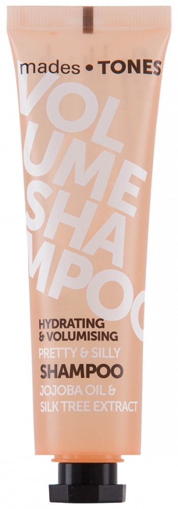 Mades Hydratační šampón pro větší objem - Jojoba & Silk Tree, 65ml