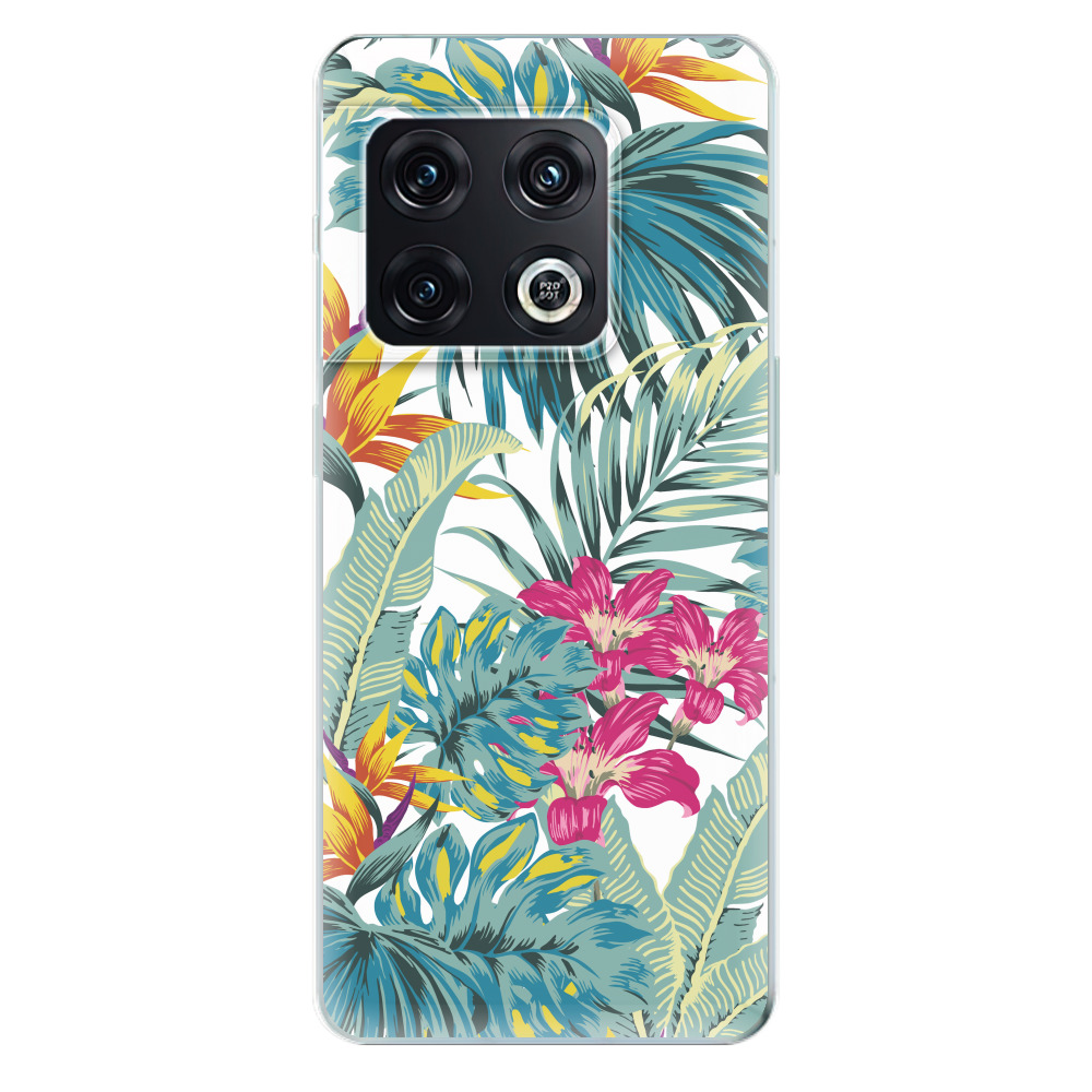 Odolné silikonové pouzdro iSaprio - Tropical White 03 - OnePlus 10 Pro
