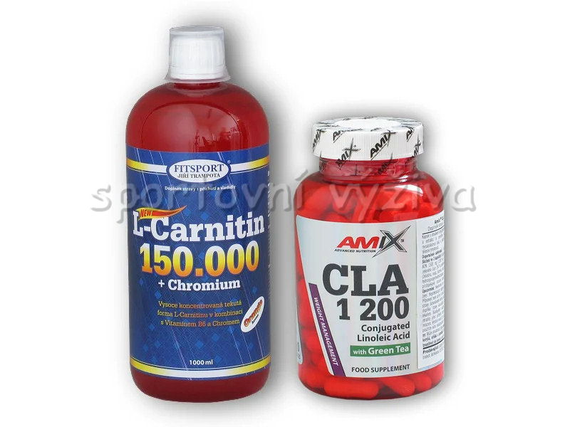 L-Carnitin 150000+Chrom.1l+CLA Green Tea - 120c-lemon-lime