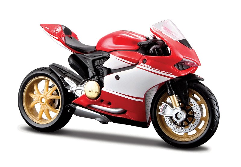 Maisto Ducati - Motocykl, Ducati 1199 Superleggera, 1:18