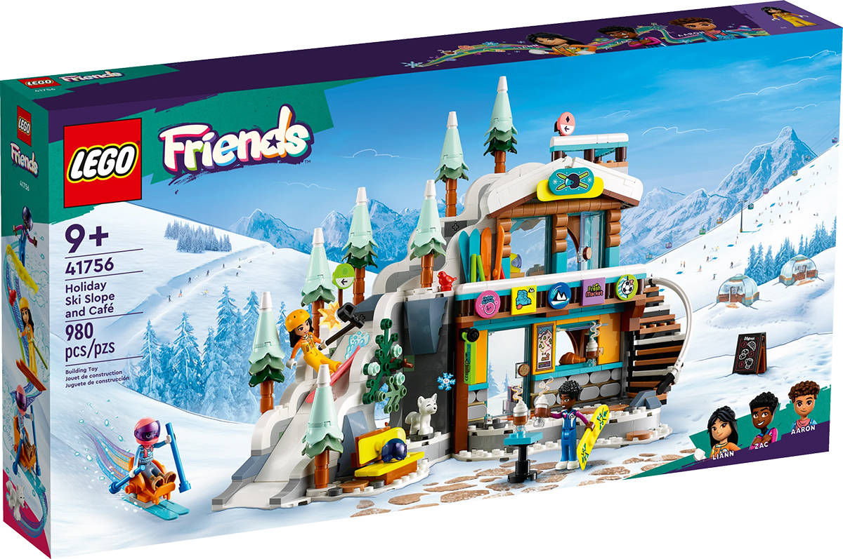 LEGO FRIENDS Lyžařský resort s kavárnou 41756 STAVEBNICE
