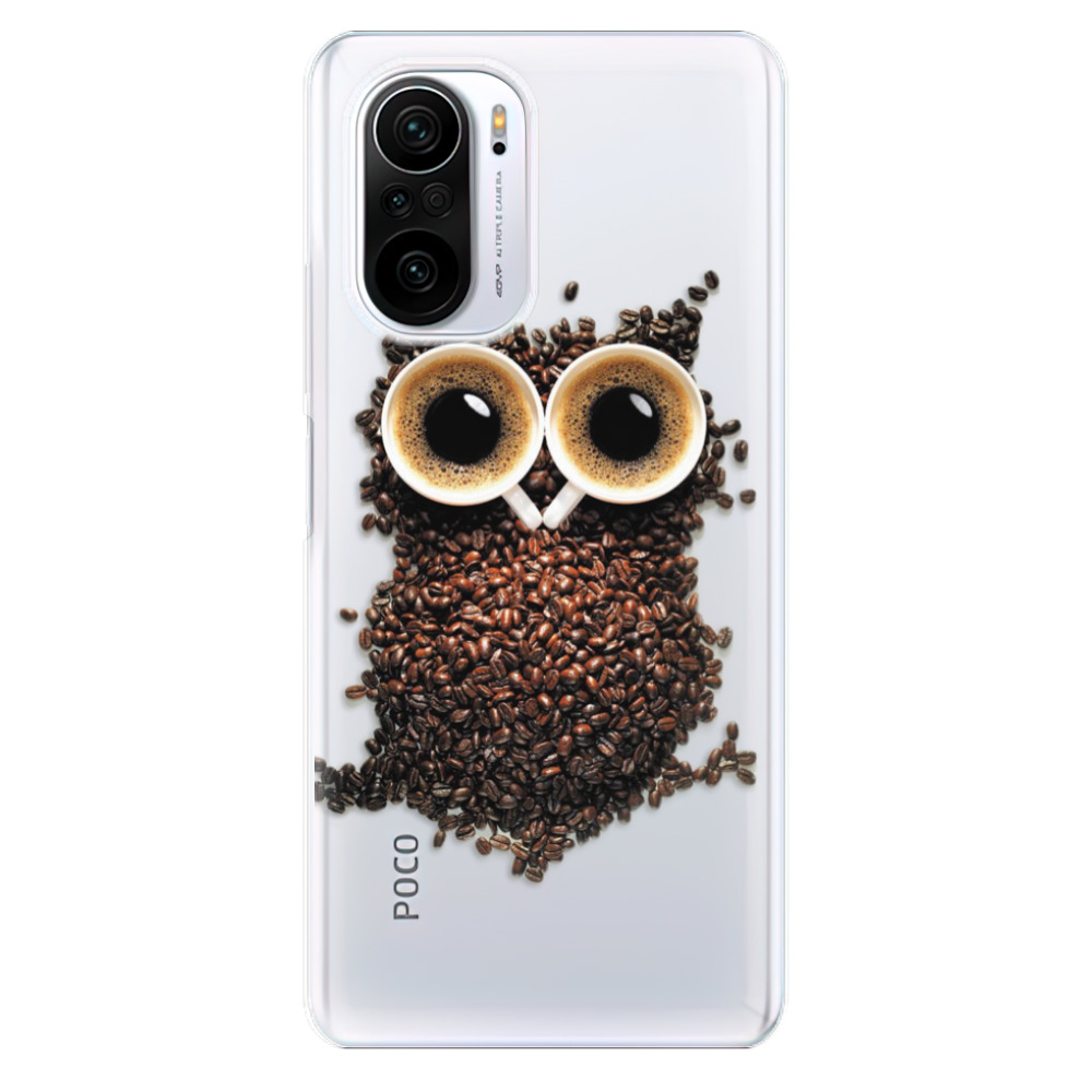 Odolné silikonové pouzdro iSaprio - Owl And Coffee - Xiaomi Poco F3