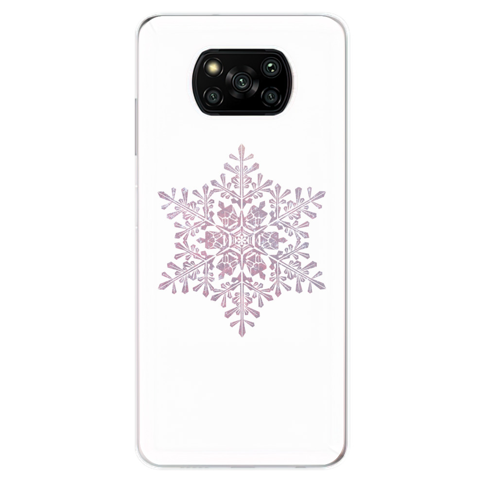 Odolné silikonové pouzdro iSaprio - Snow Flake - Xiaomi Poco X3 Pro / X3 NFC