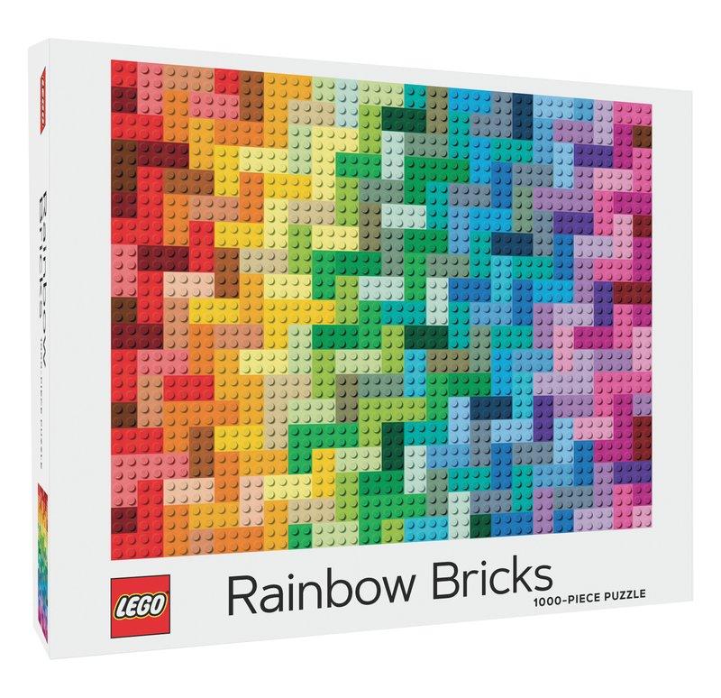 Chronicle Books Puzzle LEGO® duhové kostky 1000 dílků