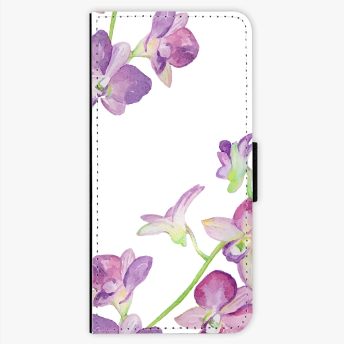 Flipové pouzdro iSaprio - Purple Orchid - LG G6 (H870)