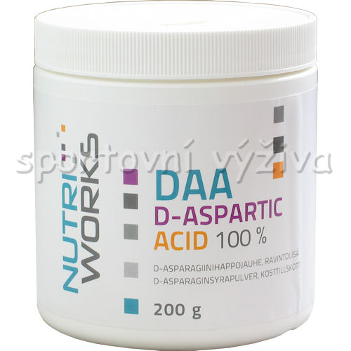 DAA D-aspartic Acid 100% 200g