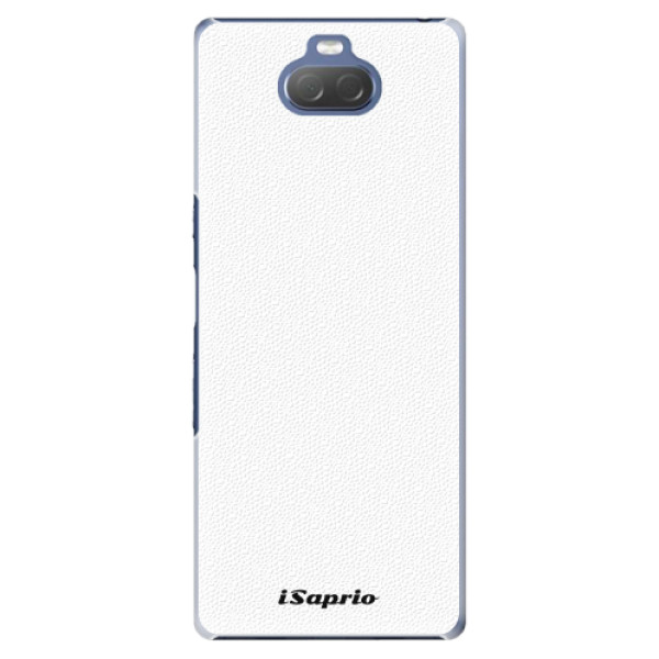 Plastové pouzdro iSaprio - 4Pure - bílý - Sony Xperia 10
