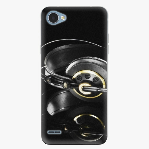 Plastový kryt iSaprio - Headphones 02 - LG Q6