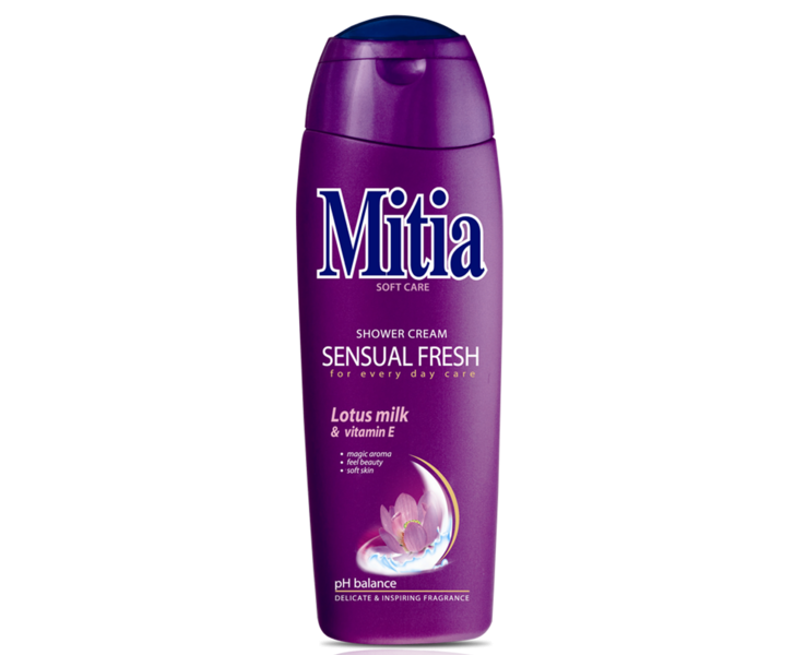 Soft Care Sensual Fresh Lotosové mléko sprchový gel 400 ml