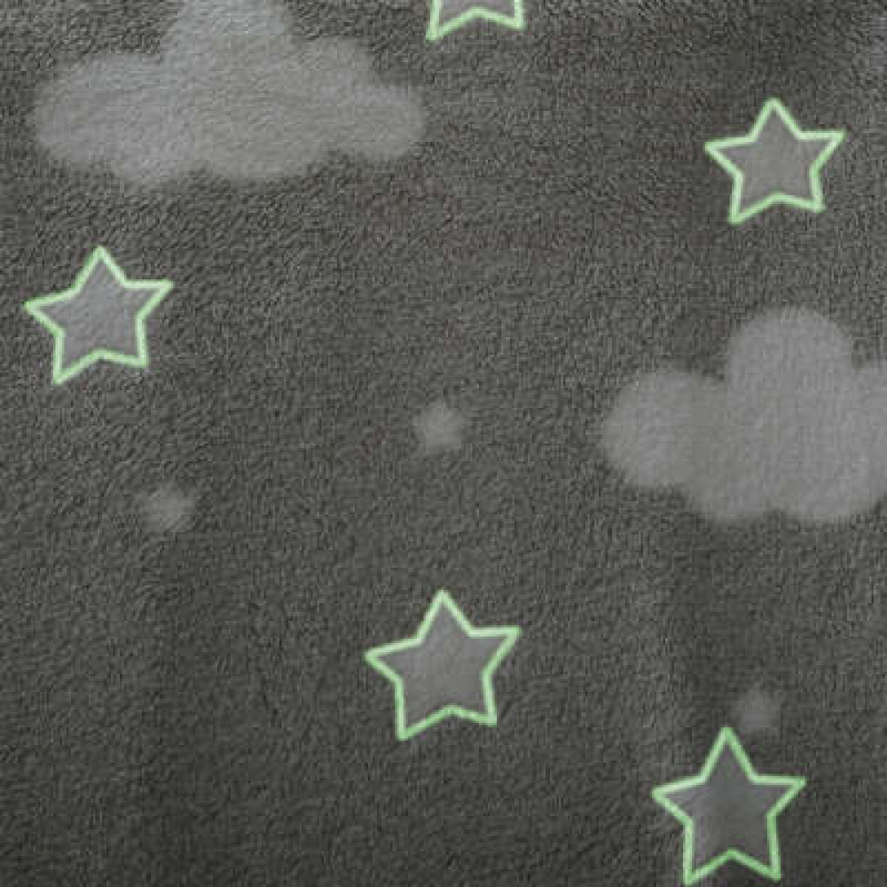 Fosforeskující deka s hvězdičkami