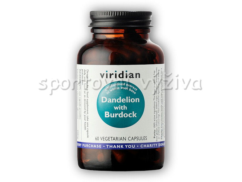 Dandelion with Burdock 60 kapslí