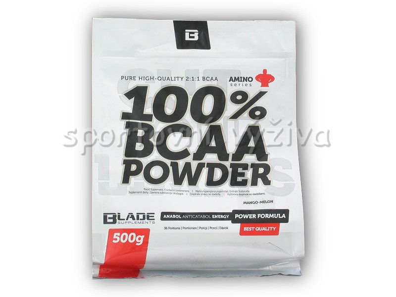BS Blade 100% BCAA 2:1:1 powder - 500g-pomeranc