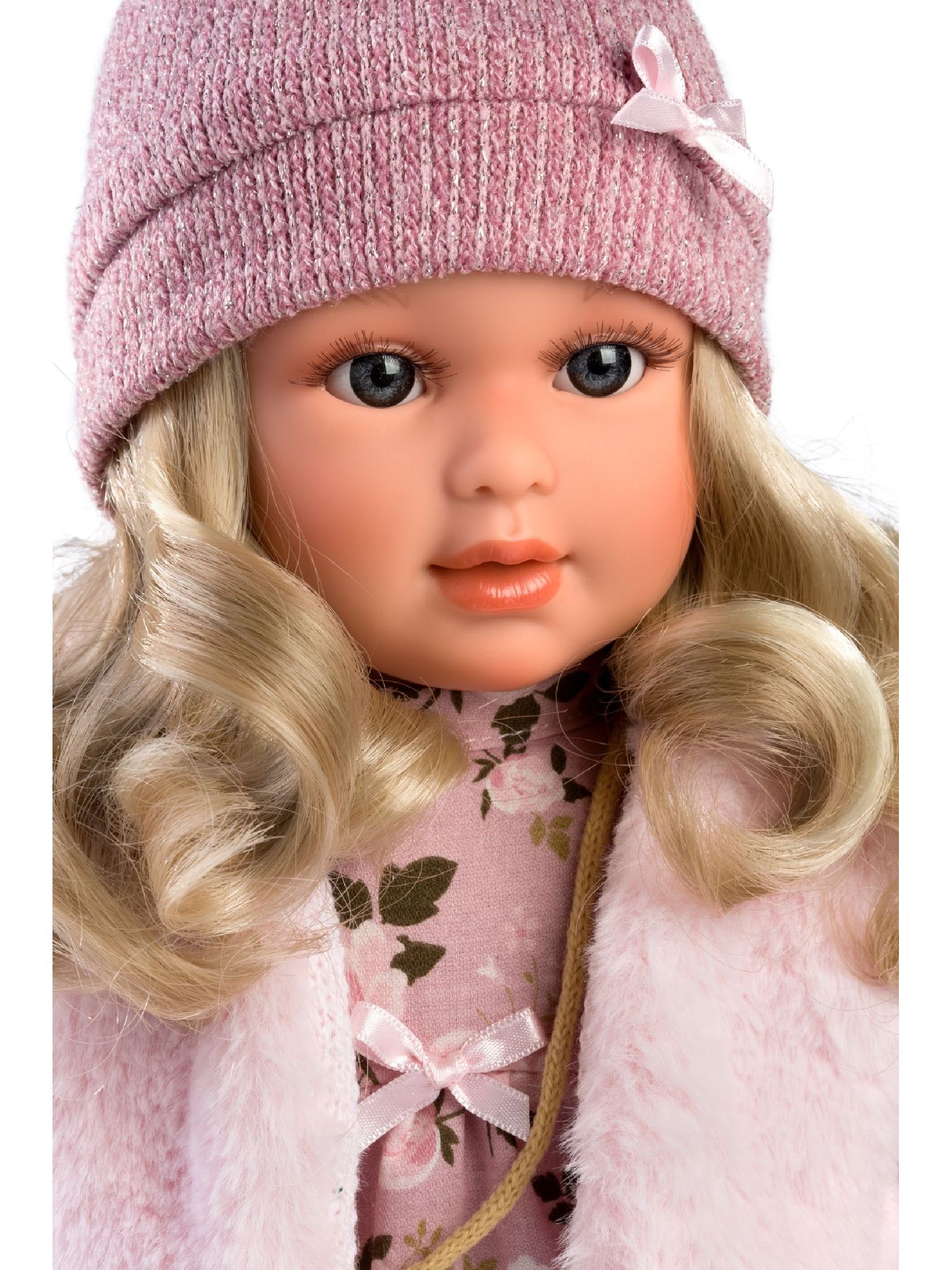 Llorens 54042 ANNA - realistická panenka s měkkým látkovým tělem - 40 cm
