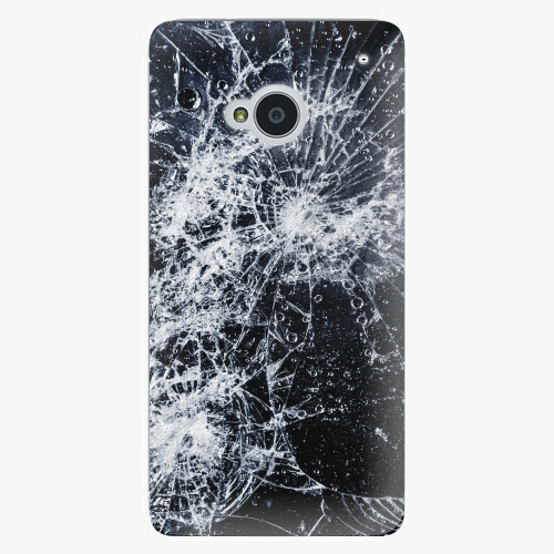 Plastový kryt iSaprio - Cracked - HTC One M7