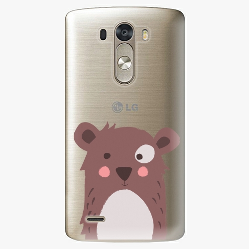 Plastový kryt iSaprio - Brown Bear - LG G3 (D855)