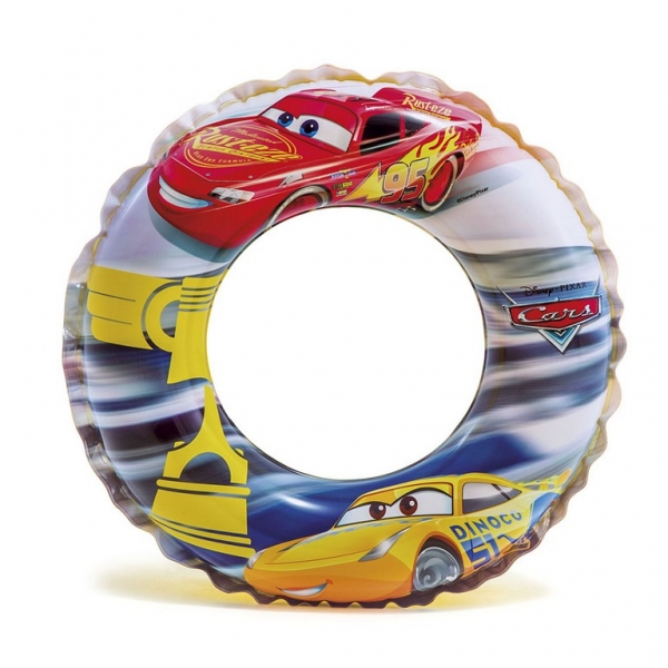 Nafukovací kruh CARS - Auta, 51 cm