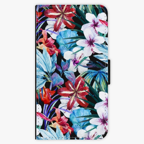 Flipové pouzdro iSaprio - Tropical Flowers 05 - Samsung Galaxy S6
